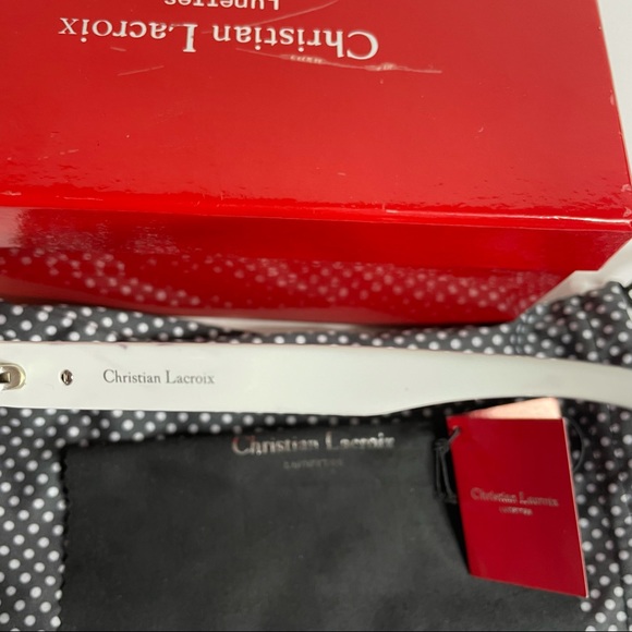 christian lacroix cl 5006 sunglasses White - Picture 11 of 14